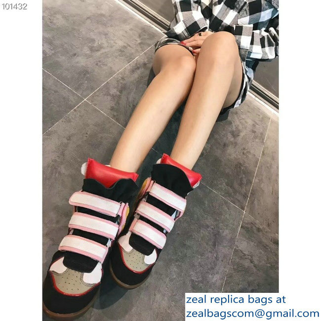 Isabel Marant 6cm Hidden Heel Bekett Wedge Sneakers 05 - Click Image to Close