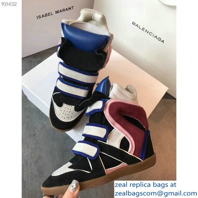 Isabel Marant 6cm Hidden Heel Bekett Wedge Sneakers 06