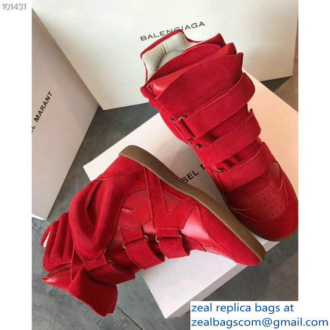 Isabel Marant 6cm Hidden Heel Bekett Wedge Sneakers 08 - Click Image to Close