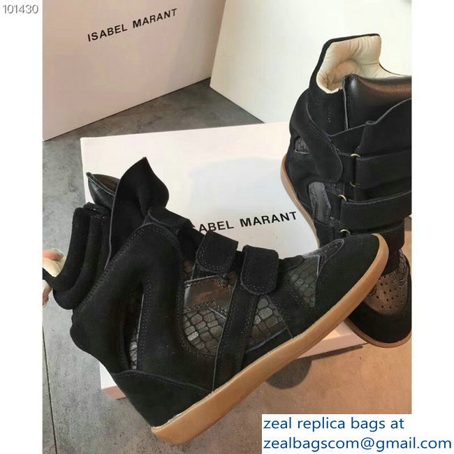 Isabel Marant 6cm Hidden Heel Bekett Wedge Sneakers 10