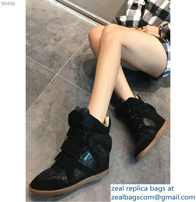 Isabel Marant 6cm Hidden Heel Bekett Wedge Sneakers 10 - Click Image to Close