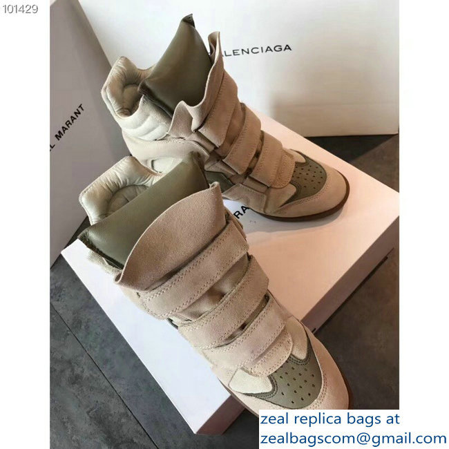 Isabel Marant 6cm Hidden Heel Bekett Wedge Sneakers 11 - Click Image to Close