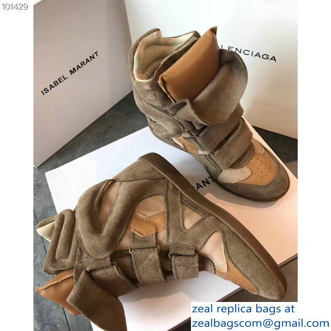 Isabel Marant 6cm Hidden Heel Bekett Wedge Sneakers 12 - Click Image to Close