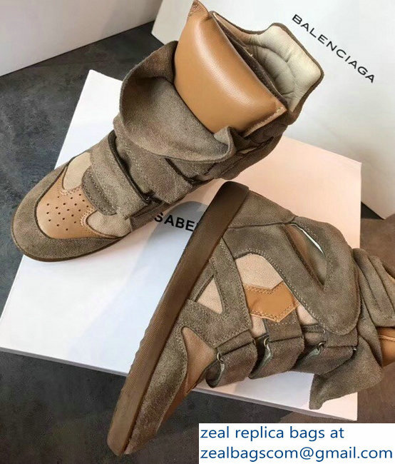 Isabel Marant 6cm Hidden Heel Bekett Wedge Sneakers 12