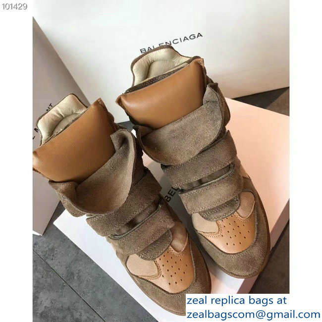 Isabel Marant 6cm Hidden Heel Bekett Wedge Sneakers 12