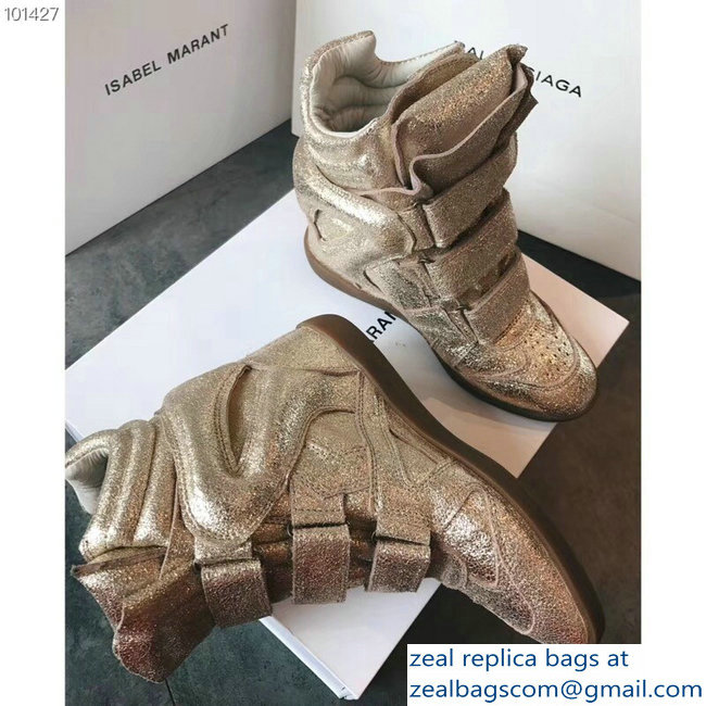 Isabel Marant 6cm Hidden Heel Bekett Wedge Sneakers 15