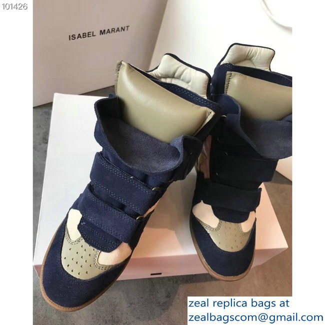 Isabel Marant 6cm Hidden Heel Bekett Wedge Sneakers 17 - Click Image to Close