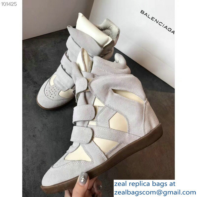 Isabel Marant 6cm Hidden Heel Bekett Wedge Sneakers 18 - Click Image to Close