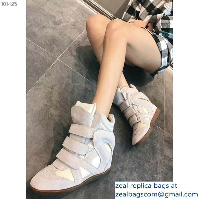 Isabel Marant 6cm Hidden Heel Bekett Wedge Sneakers 18