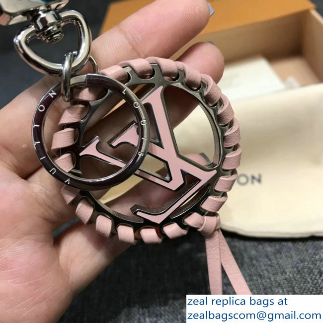 Louis Vuitton Braid Very Bag Charm And Key Holder M63082 Pink - Click Image to Close