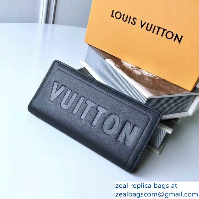 Louis Vuitton Dark Infinity Leather Brazza Wallet 2018 - Click Image to Close