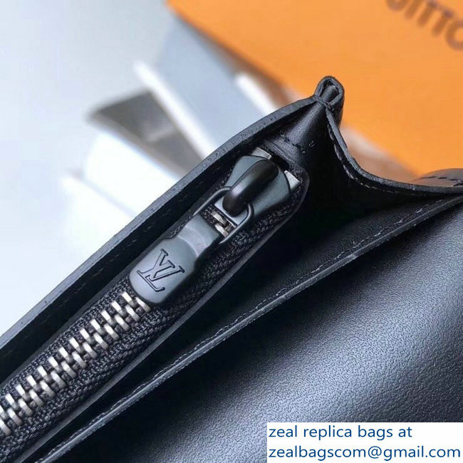Louis Vuitton Dark Infinity Leather Brazza Wallet 2018