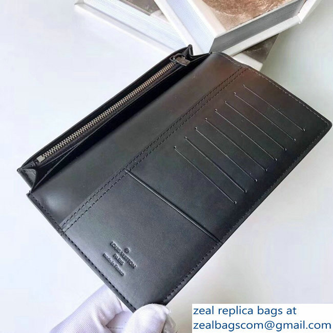 Louis Vuitton Dark Infinity Leather Brazza Wallet 2018 - Click Image to Close