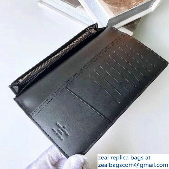 Louis Vuitton Dark Infinity Leather Brazza Wallet 2018