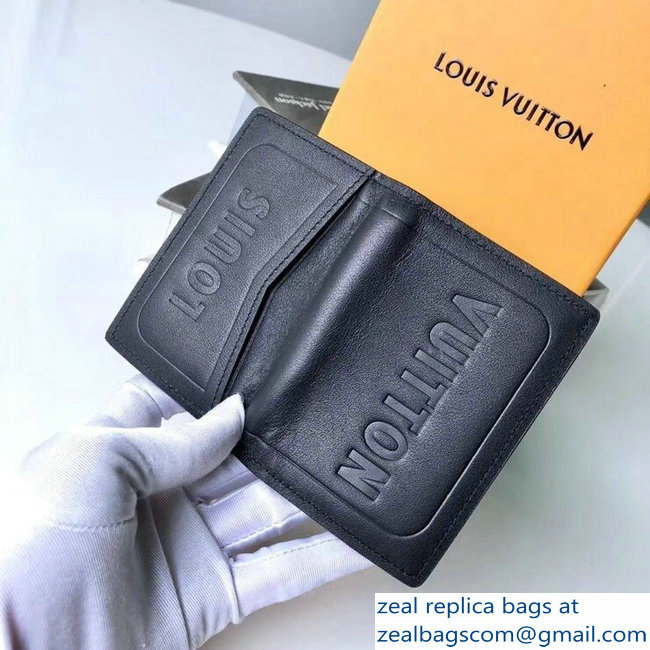 Louis Vuitton Dark Infinity Leather Pocket Organizer M63251 2018 - Click Image to Close