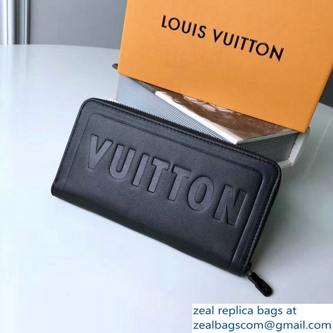 Louis Vuitton Dark Infinity Leather Zippy Wallet 2018 - Click Image to Close