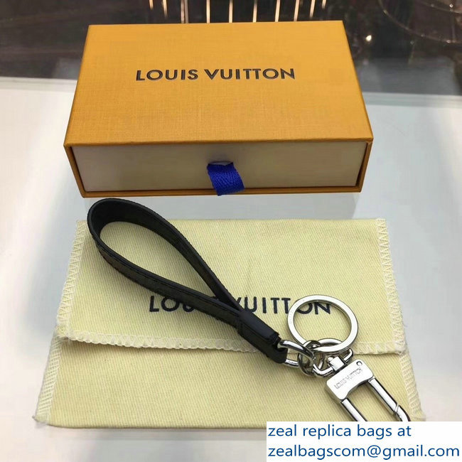 Louis Vuitton Dragonne Bag Charm And Key Holder Monogram Eclipse Canvas