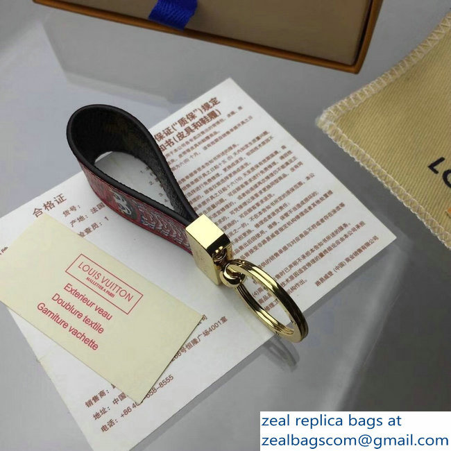 Louis Vuitton Dragonne Key Holder MP1951 Kabuki Stickers - Click Image to Close