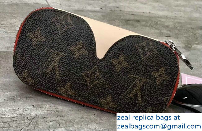 Louis Vuitton Emilie Glasses Cases GI0196 Red - Click Image to Close