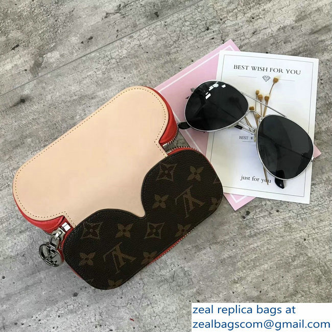 Louis Vuitton Emilie Glasses Cases GI0196 Red - Click Image to Close