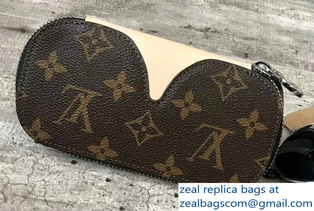 Louis Vuitton Emilie Glasses Cases GI0197 Navy - Click Image to Close