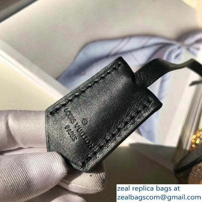 Louis Vuitton Epi Leather and Monogram Canvas Glasses Case Bag M43903 Noir 2018 - Click Image to Close