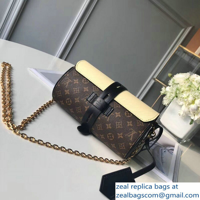 Louis Vuitton Epi Leather and Monogram Canvas Glasses Case Bag M44158 Banane 2018 - Click Image to Close