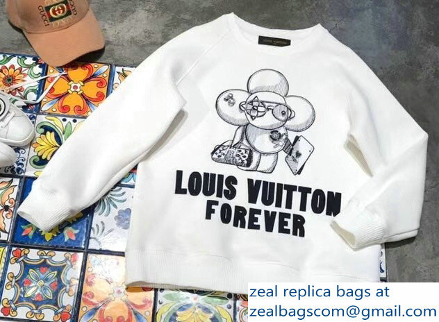 Louis Vuitton Forever Vivienne Mascot Sweater White 2018