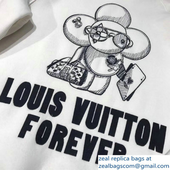 Louis Vuitton Forever Vivienne Mascot Sweater White 2018 - Click Image to Close