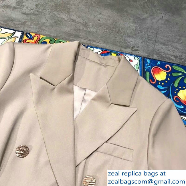 Louis Vuitton Jacket and Pants Suit Camel 2018 - Click Image to Close