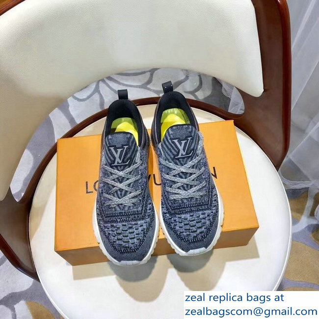 Louis Vuitton Knitted V.N.R Sneakers Gray 2018