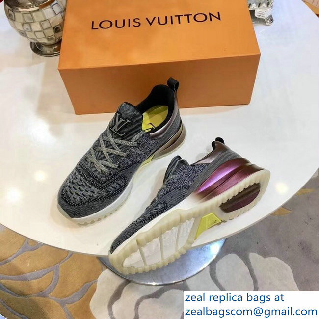 Louis Vuitton Knitted V.N.R Sneakers Gray 2018