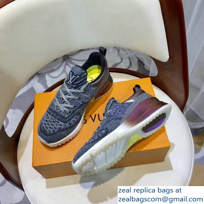 Louis Vuitton Knitted V.N.R Sneakers Gray 2018