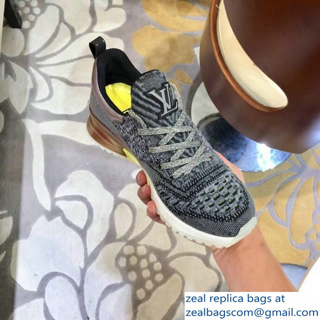 Louis Vuitton Knitted V.N.R Sneakers Gray 2018