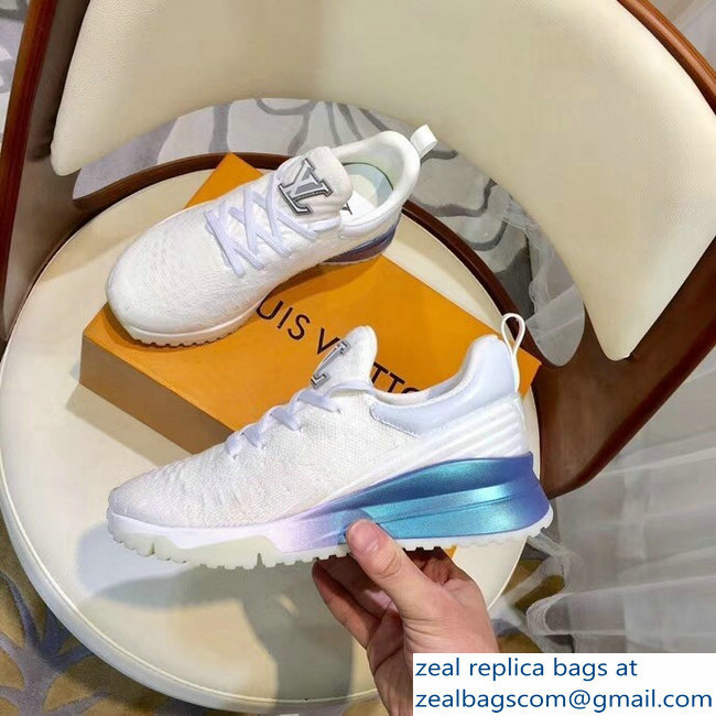 Louis Vuitton Knitted V.N.R Sneakers White 2018