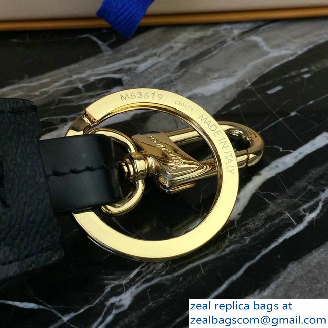 Louis Vuitton LV Cloches-Cles Bag Charm And Key Holder Monogram Eclipse Canvas/Gold