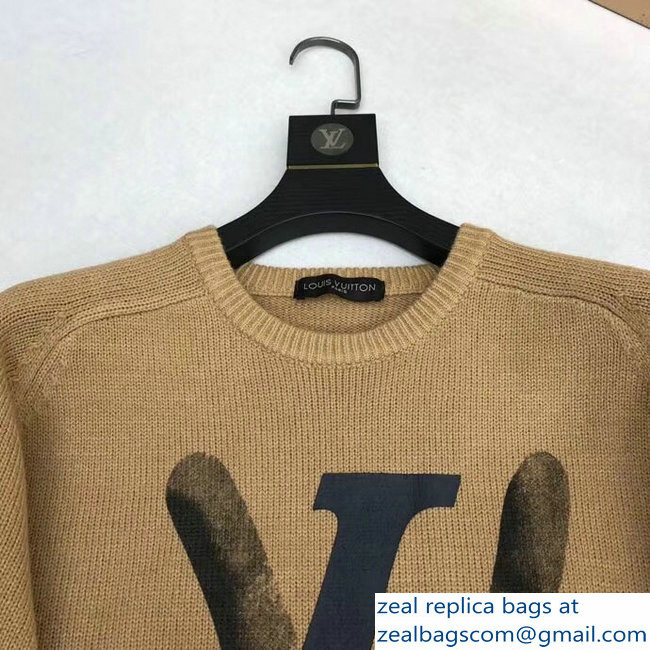 Louis Vuitton LV Peace and Love Crewneck Sweater 2018