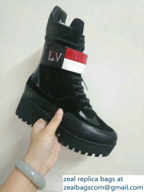 Louis Vuitton Laureate Heel 5cm Platform 3cm Desert Boots 1A4FDW 2018