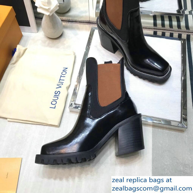 Louis Vuitton Limitless Ankle Boots Black/Brown 2018