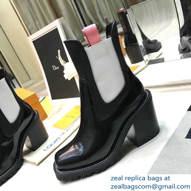 Louis Vuitton Limitless Ankle Boots Black/White 2018