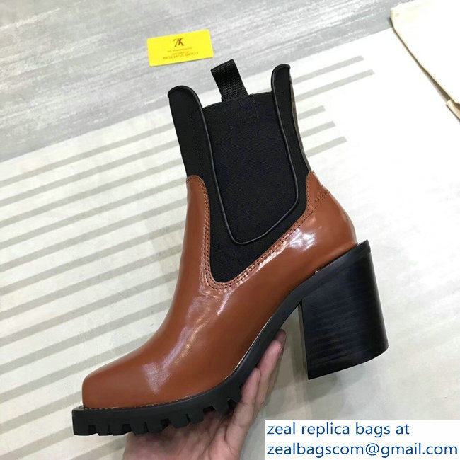 Louis Vuitton Limitless Ankle Boots Brown/Black 2018