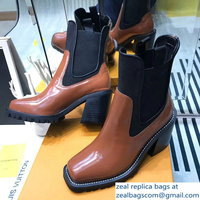 Louis Vuitton Limitless Ankle Boots Brown/Black 2018