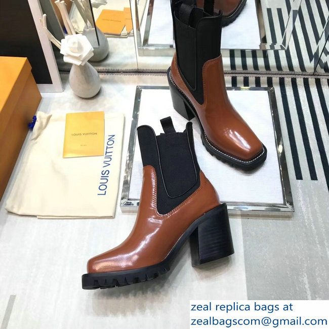 Louis Vuitton Limitless Ankle Boots Brown/Black 2018