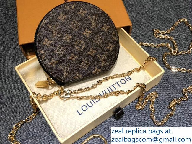 Louis Vuitton Micro Boite Chapeau Coin Purse M63597 Monogram Canvas - Click Image to Close