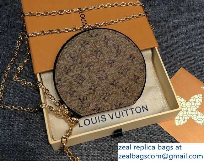 Louis Vuitton Micro Boite Chapeau Coin Purse Monogram Reverse Canvas