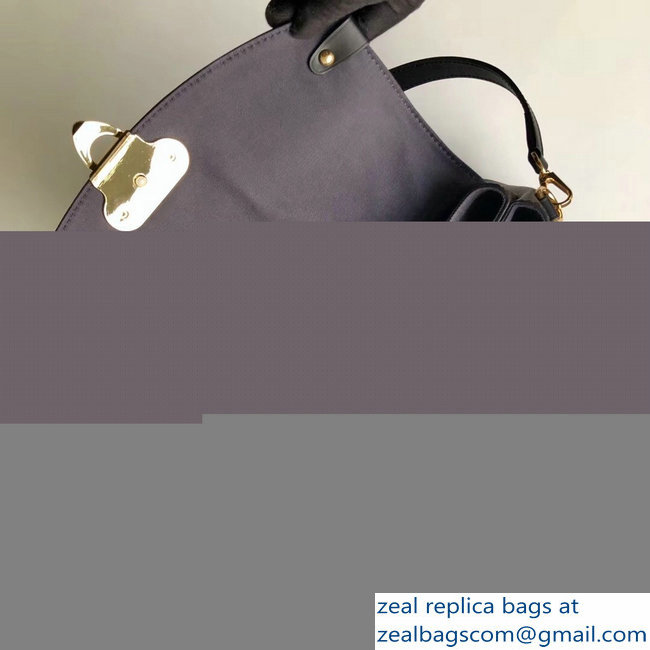 Louis Vuitton Monogram Canvas Tufted Stripe Georges MM Bag M43778 Marine Cerise 2018