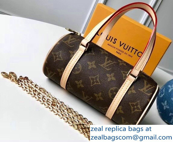 Louis Vuitton Monogram Canvas Vintage Papillon 20 Bag M51384 - Click Image to Close