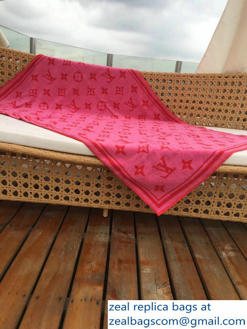 Louis Vuitton Monogram Classic Beach Towel freesia