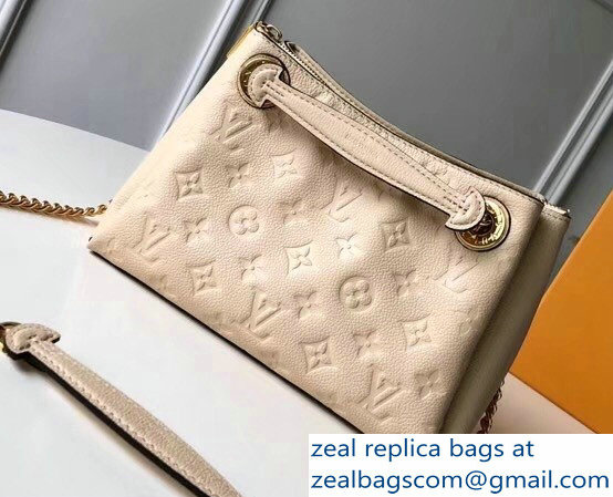 Louis Vuitton Monogram Empreinte Surene BB Bag Creme M43877 2018 - Click Image to Close