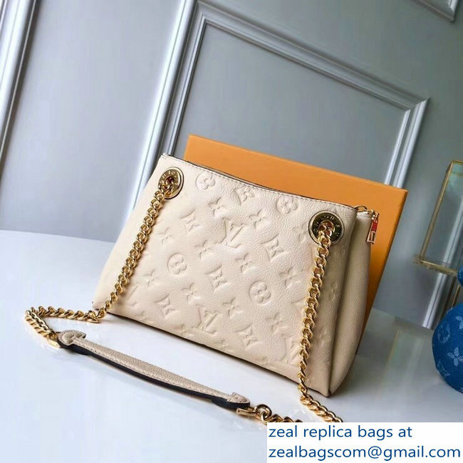 Louis Vuitton Monogram Empreinte Surene BB Bag Creme M43877 2018 - Click Image to Close